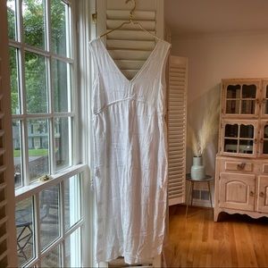 white jumpsuit